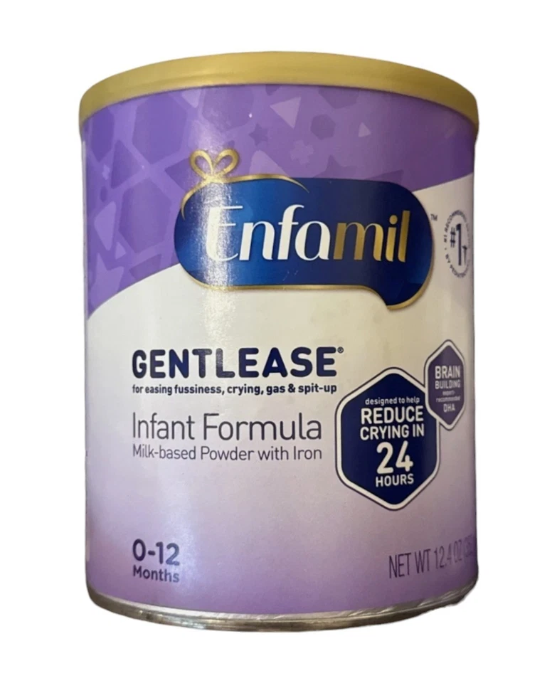 Enfamil Gentlease Infant Powder Formula 12.4 oz Cans Exp. 05/2027 - Lot Of 2 - Image 2 of 3