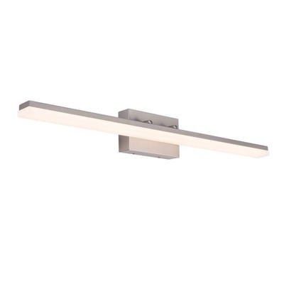 36 Inch Brushed Nickel Modern LED Vanity Light Dimmable 36W Warm White 3000K