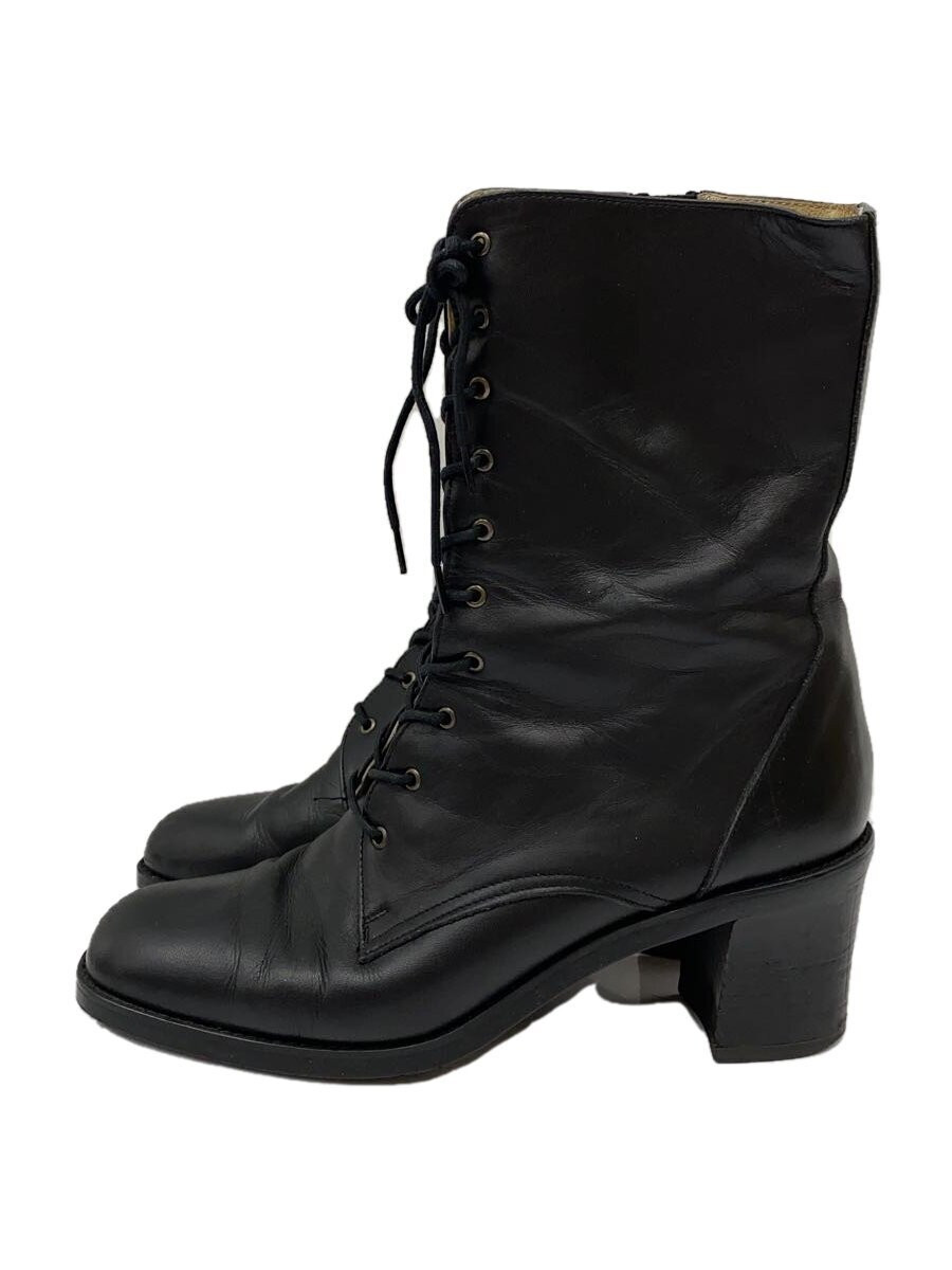 Himiko Lace-Up Boots/24Cm/Blk/Leather/06401 535