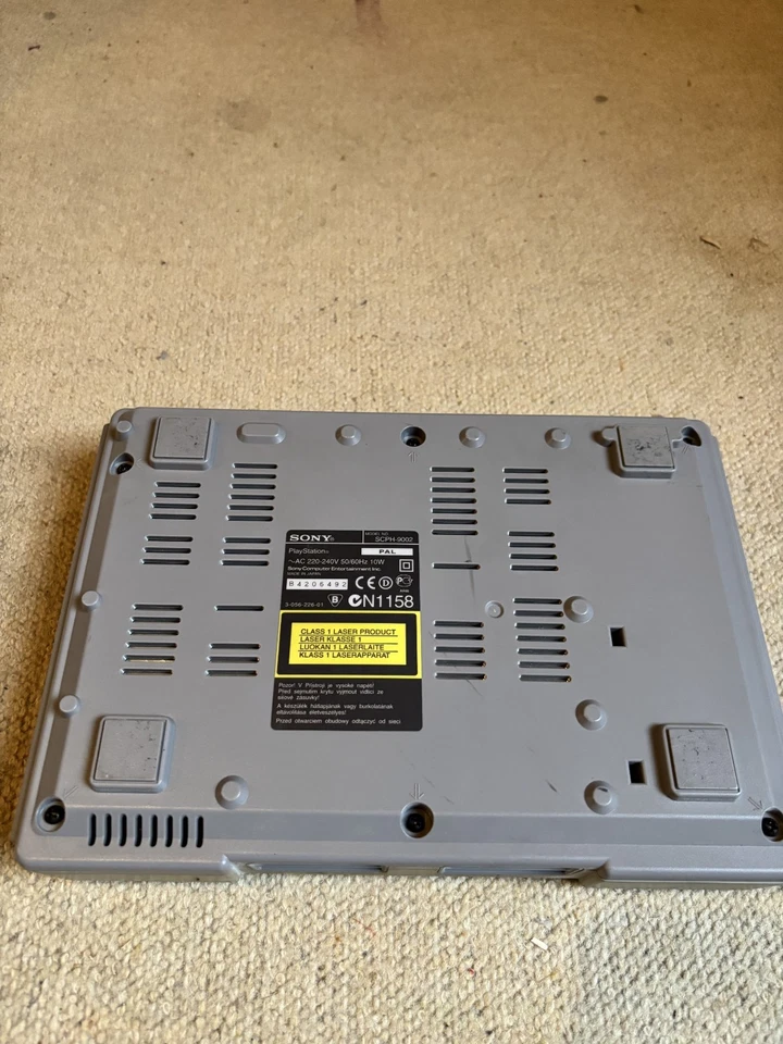 PlayStation 1 + Dualshock Controller/All Wires/Memory Card & Sealed Demo/Manual✅, photo 3 of 4