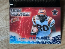 2000 Pacific Vanguard - High Voltage Peter Warrick #6 (RC)