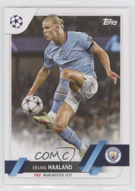 2022-23 Topps UEFA Club Competitions Erling Haaland #99 for sale