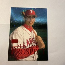 2000 Skybox Premium Mike Lamb #50/50 Star Rubies Prospect Rookie RC #239SRE
