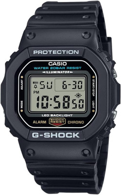 Casio G-Shock Resistant DW5600UE1V Men's Water Resistant Black Resin Sport Watch
