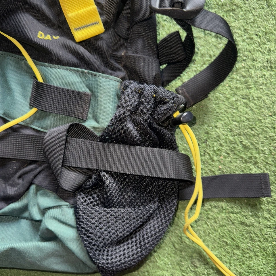 MOUNTAINSMITH Negro/Amarillo Cintura Lumbar Riñonera Bolso Senderismo Foto 3 de 4