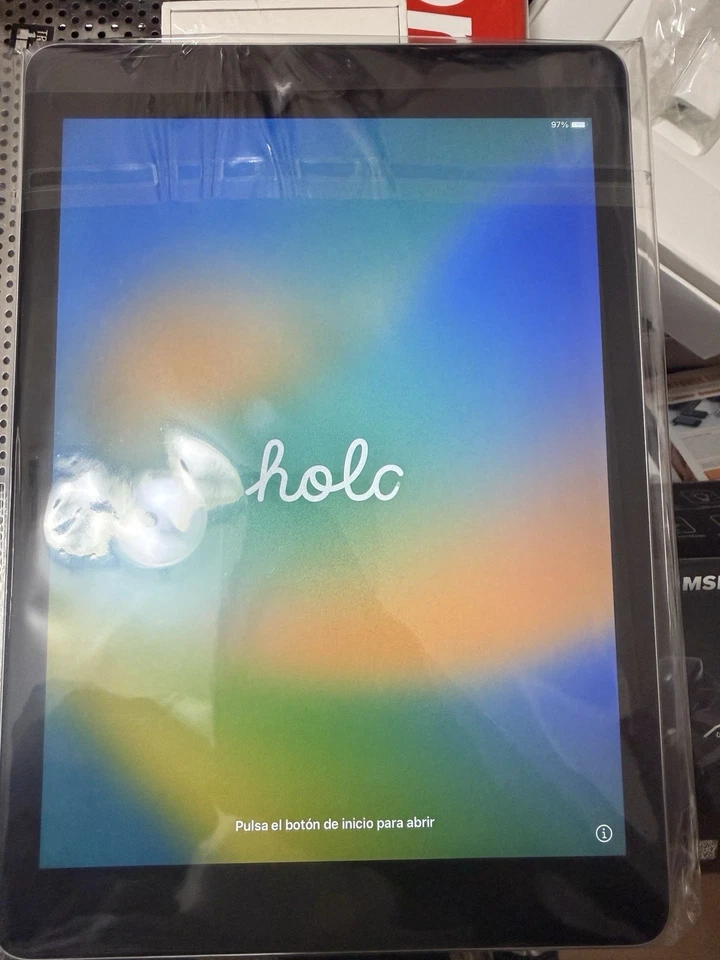 Apple iPad 第 5 代 32GB 无线局域网连接 10.9英寸 深空灰色 MP2F2L/A 全新 开箱 — 第 2/4 张图片