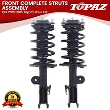 Pair Front Complete Struts Shocks w/Coil Springs For 2010-2015 Toyota Prius 1.8L