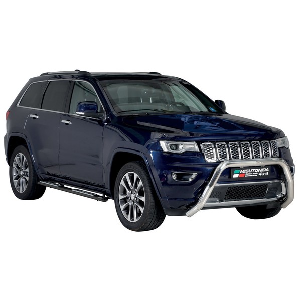 Schwellerrohre Trittbretter FüR Jeep Grand Cherokee Overland 2013-2017 Stahl-image