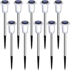 10 Pcs Luces Led Solares De Patio Lamparas Solares Patios Luz Solar Para Jardin