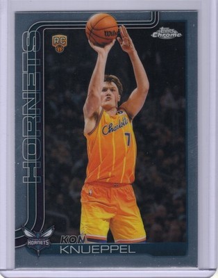 2025-26 Topps Chrome Update Kon Knueppel #154