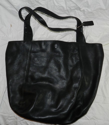 Coach # D8E-4182 Tasche schwarz Leder
