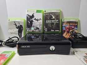 XBox 360 Slim 250GB Console 8 GAME MEGA BUNDLE! CLEAN/TESTED! SHIPS FREE 🔥 