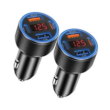 Car Charger USB C, Besgoods 4 Ports Cigarette Lighter USB Charger U... Fast Ship