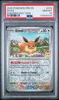 2025 POKEMON PRE EN-PRISMATIC EVOLUTIONS POKEMON DAY 2025 #074 EEVEE PSA 10
