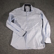 Suitsupply Shirt Mens 16 41 Micro Check Dress Spread Collar Preppy Formal Office