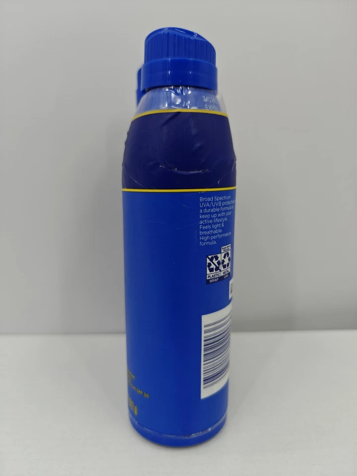 Coppertone Sport SPF 50 Sunscreen Spray 2 Pack 5.5oz Water Sweat UVB UVA - Image 2 of 4