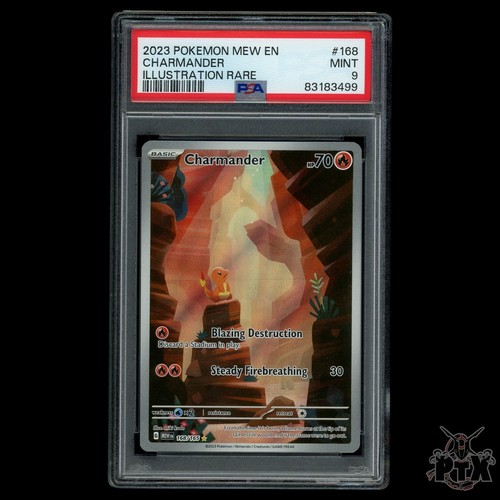 Charmander graded PSA 9 for sale on eBay