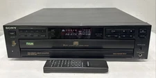 Vtg Sony CDP-CE315 5-Disc CD Changer Player w/ Remote & RCA Cable. Video. *Read*