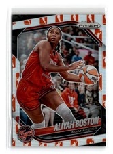 Aliyah Boston 2025 Panini Prizm WNBA WNBA Logo Prizms #75 Indiana Fever