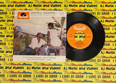 LP 45 7''ZACHARIAS AND HIS MAGIC VIOLINS La chanson d'orphee Adieu tristesse Kiss