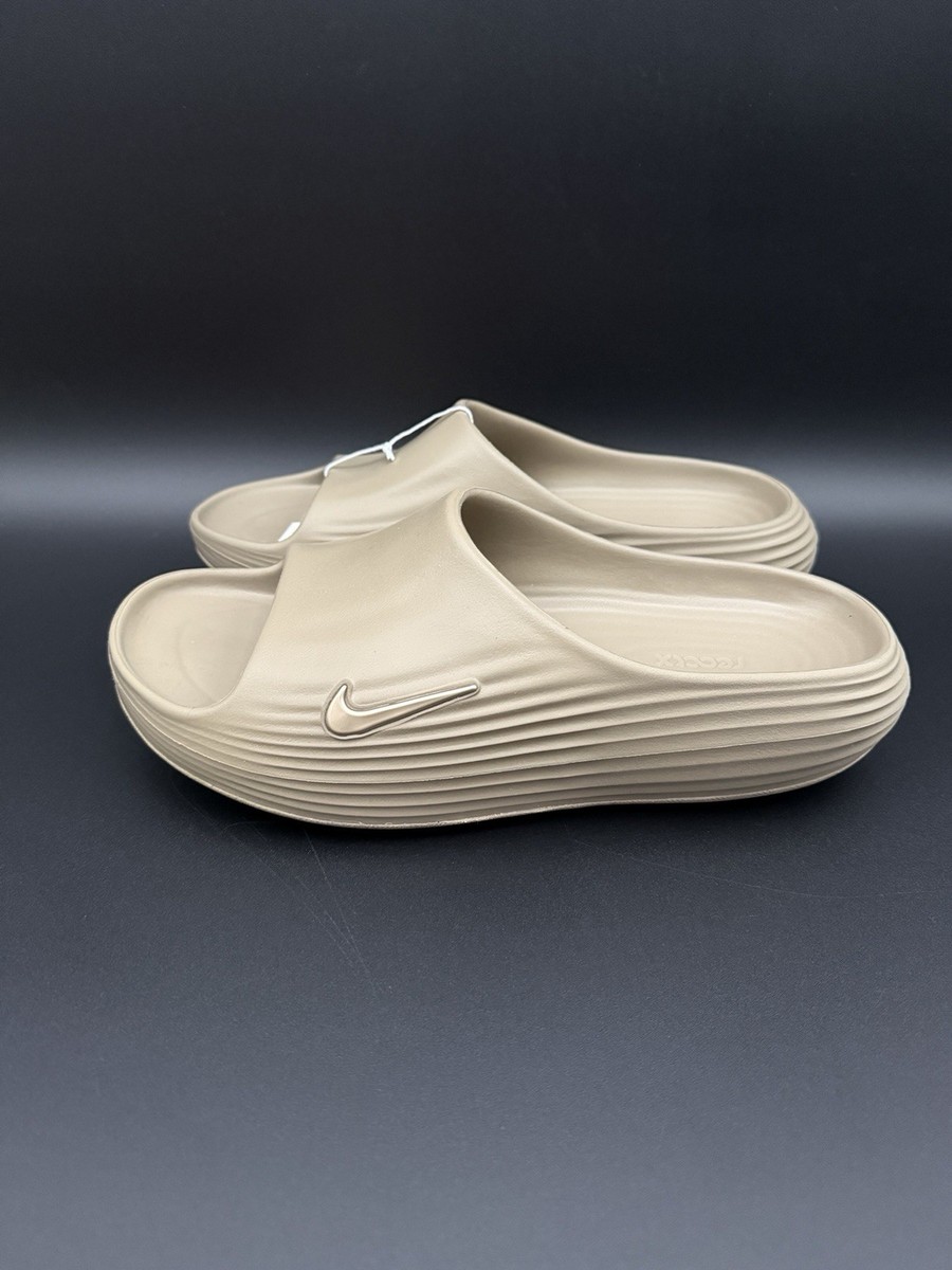 Nike ReactX Rejuven8 Slide Khaki - HV4479-200 | eBay