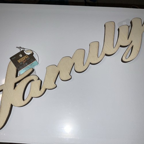 Madera cortada con láser Family 14x5x,38 gruesa pintable o manchada hazla tuya nueva - Imagen 10 de 24