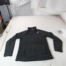 The North Face Jacket Boys XL 18/20 Black Fleece Full Zip Winter Outdoor Top