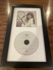 Taylor Swift Signed Autographed Framed CD Album Insert Display w Disc ACOA COA