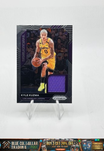 2020-21 Panini Prizm Kyle Kuzma #SSW-KKU Sensational Swatches Lakers MEM