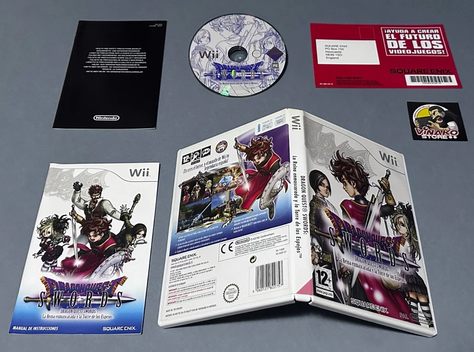 Dragon Quest Swords: La Reina enmascarada y la Torre... Wii PAL España, foto 1 de 5