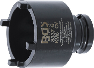 BGS-8337-6 Nutmutternschlüssel Zapfen außen liegend KM6