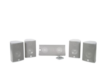  5x Canton CD 10 Lautsprecher Boxen Satelliten Silber 