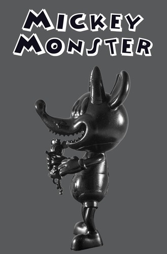 Mickey Monster de Vincent Scala 7" negro clásico - Imagen 2 de 4