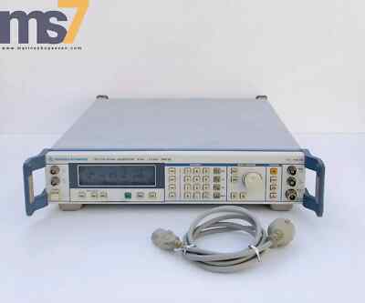 ROHDE & SCHWARZ SMV 03 VECTOR SIGNAL GENERATOR 9 kHz...3.3 GHz