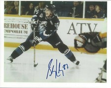 SIDNEY CROSBY AUTOGRAPHED 8X10 PHOTO RIMOUSKI OCEANIC JUNIOR HOCKEY  WITH COA