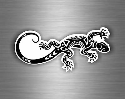 Aufkleber Auto Motorrad Salamander Lizard Gecko Tribal Tuning