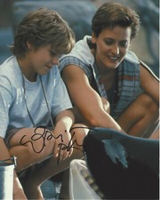 LORI PETTY SIGNED AUTHENTIC 'FREE WILLY' 8x10 PHOTO w/COA POINT BREAK ACTRESS