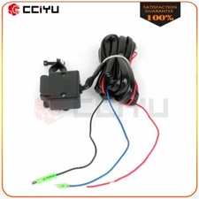 CCIYU Universal ATV UTV Winch Handlebar Mini Thumbswitch Rocker Switch