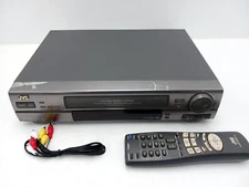 JVC HR-VP628U VCR Player Video Cassette Recorder with Remote VHS - WORKS