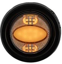 Buyers Products 5622002, 2" Marker Strobe Combo Light - Amber/Amber