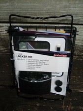 Lockermate 7 pc Locker Kit, Magnetic Mirror Shelf Dry Erase Board Magnets  NEW