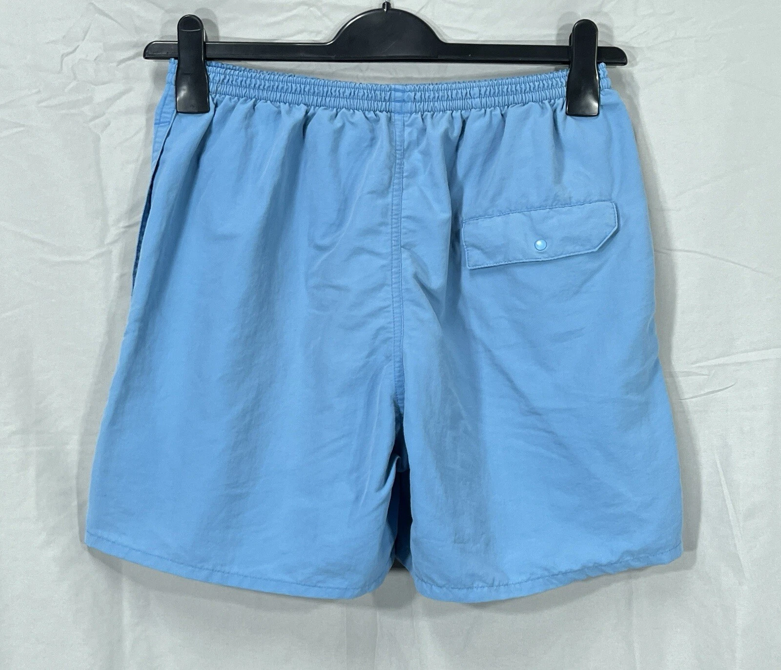 patagonia worn wear soft shell elastic/drawstring waist baggies shorts