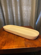 Rae Dunn By Magenta 13.25" X 4.5" X 1.25"  Rectangular Serving or Organizer Tray