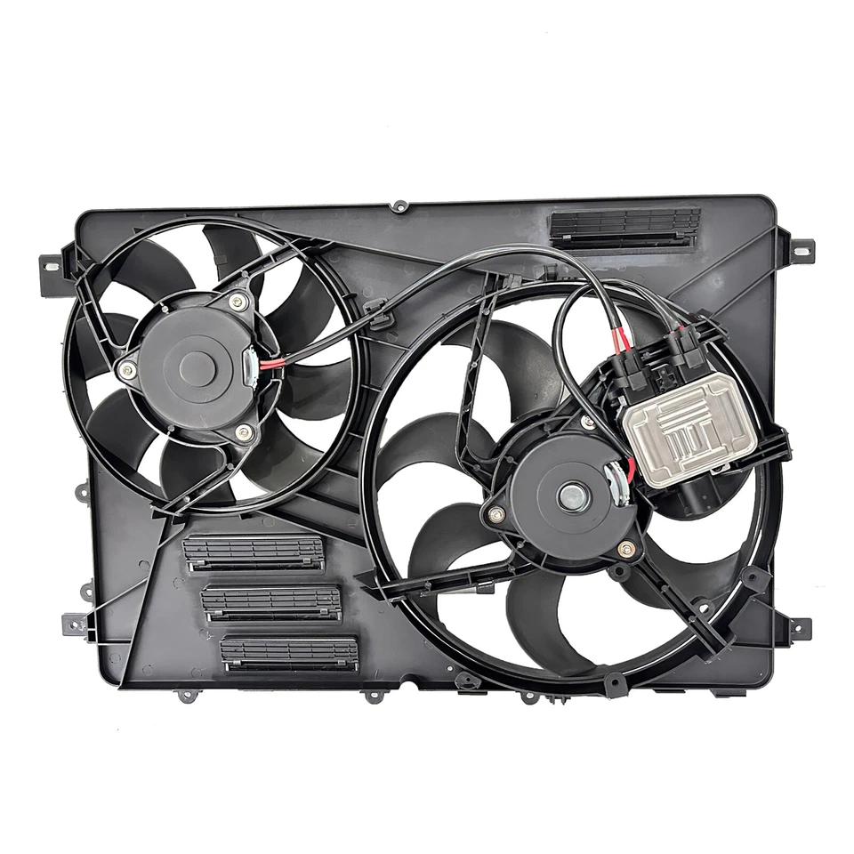 Conjunto de ventilador de refrigeração do radiador com Moudle 30668629 compatível com Volvo S60 XC60 S80 XC70 - Imagem 2 de 4