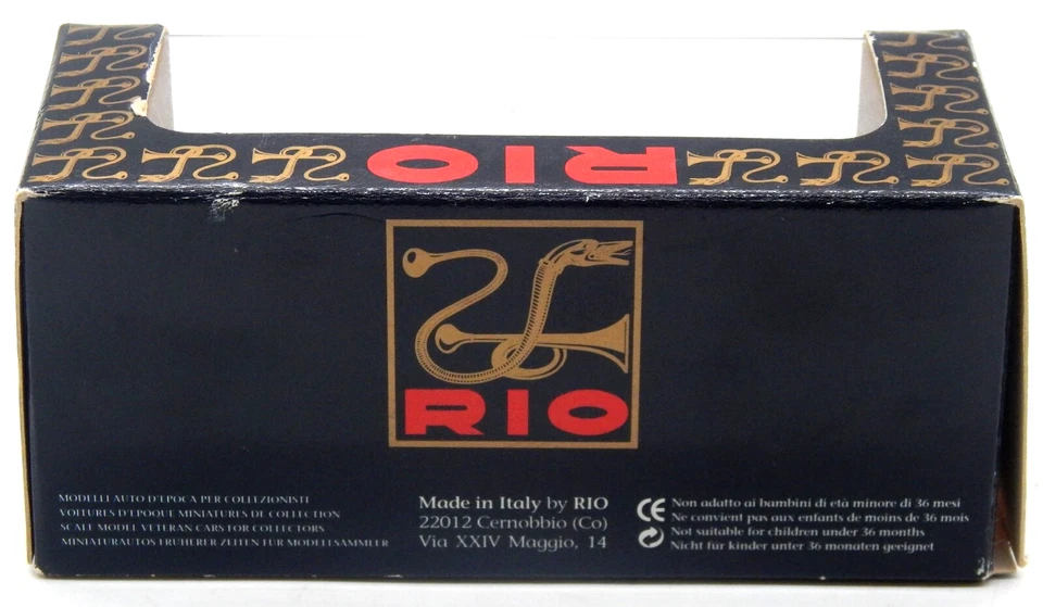 VW Volkswagen Beetle RIO 1939 negro limusina estándar 1/43 NUEVO hecho en Italia Foto 3 de 4