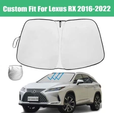 Custom For Lexus RX 2016-2022 Car Windshield Sun Shade Anti UV Foldable Cover