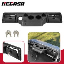 For Club Car DS 1982 Golf Cart Carbon Style Dash Cover Assembly Cup Holders