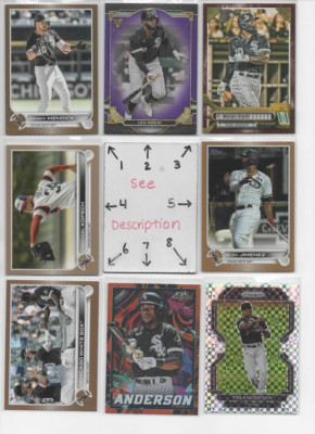 NEW Chicago White Sox U-PICK Serial #'d JERSEY AUTO Rookies ROBERT ELOY GIOLITO
