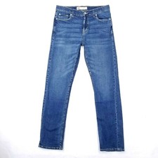 Levis 502 Regular Taper Boys Denim Blue Jeans Size 20  Measures 32x31 