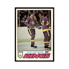 Dave Hutchison 1977 O-Pee-Chee #380 Los Angeles Kings Hockey Card EX